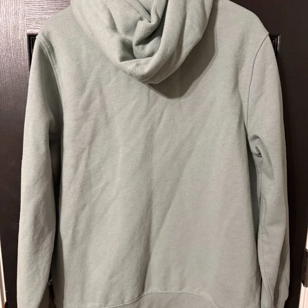Mens Sonoma Heavy Weight Sweatshirt Hoodie Seafoam Green Blue Extra Large